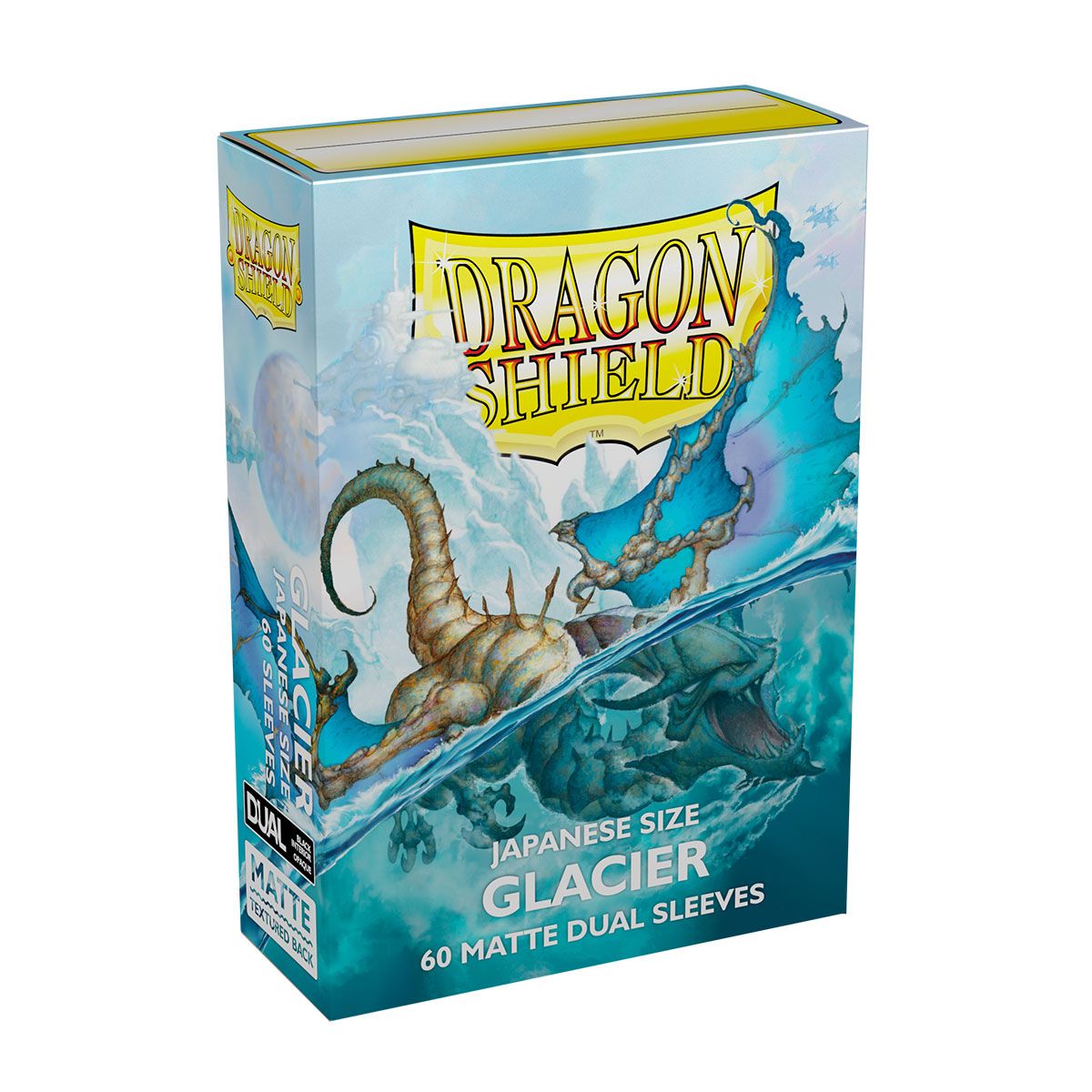 DRAGON SHIELD SLEEVES DUAL JAPANESE MATTE GLACIER (60) - GamesLand Canada