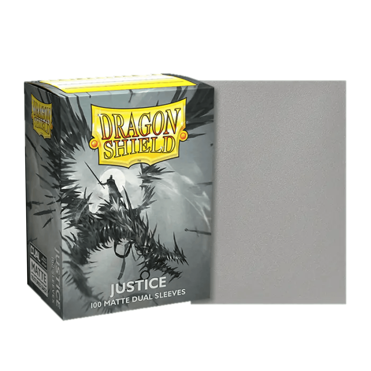 DRAGON SHIELD SLEEVES DUAL MATTE JUSTICE 100CT - GamesLand Canada