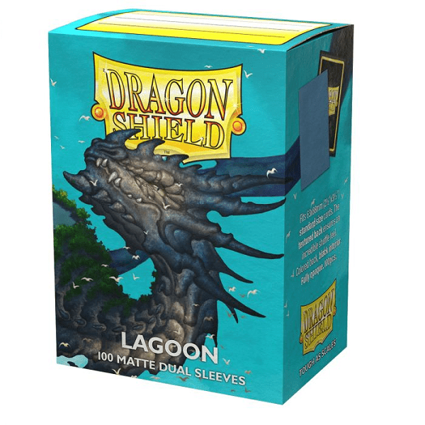 DRAGON SHIELD SLEEVES DUAL MATTE LAGOON 100CT - GamesLand Canada