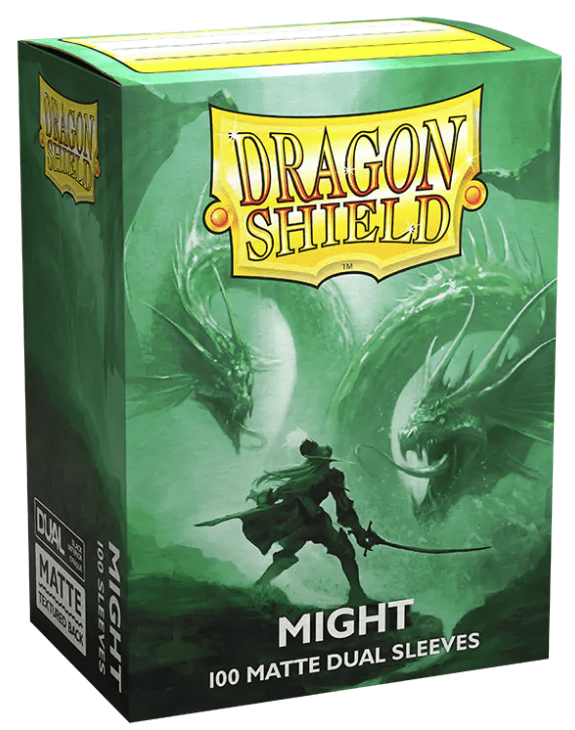 DRAGON SHIELD SLEEVES DUAL MATTE MIGHT 100CT - GamesLand Canada