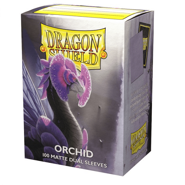 DRAGON SHIELD SLEEVES DUAL MATTE ORCHID 100CT - GamesLand Canada