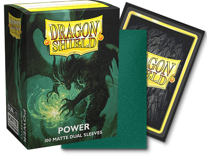 DRAGON SHIELD SLEEVES DUAL MATTE POWER 100CT - GamesLand Canada