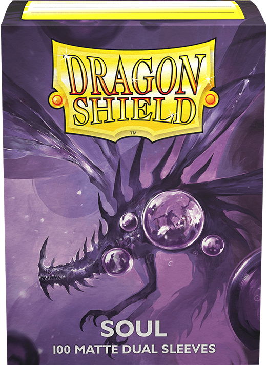 DRAGON SHIELD SLEEVES DUAL MATTE SOUL 100CT - GamesLand Canada