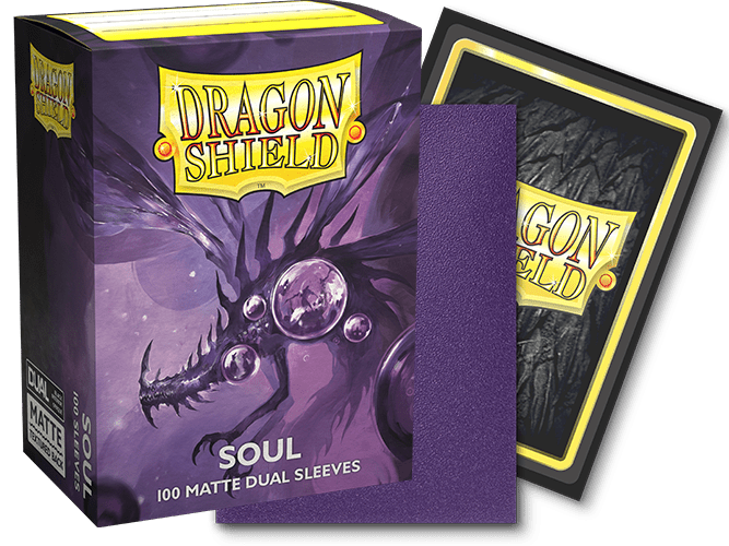 DRAGON SHIELD SLEEVES DUAL MATTE SOUL 100CT - GamesLand Canada