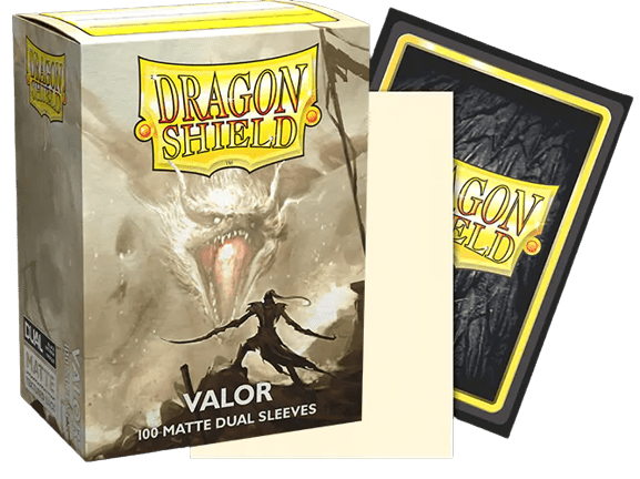 DRAGON SHIELD SLEEVES DUAL MATTE VALOR 100CT - GamesLand Canada