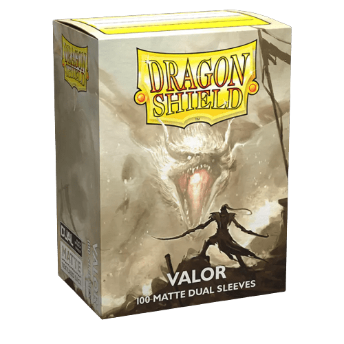 DRAGON SHIELD SLEEVES DUAL MATTE VALOR 100CT - GamesLand Canada