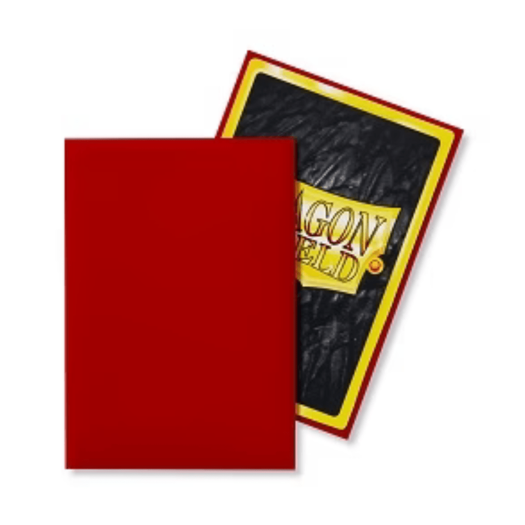 DRAGON SHIELD SLEEVES JAPANESE CRIMSON 60CT - GamesLand Canada