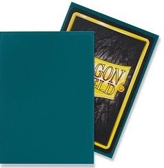 DRAGON SHIELD SLEEVES MATTE PETROL 100CT - GamesLand Canada