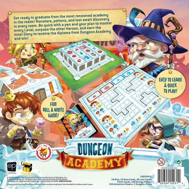 DUNGEON ACADEMY GAME - GamesLand Canada