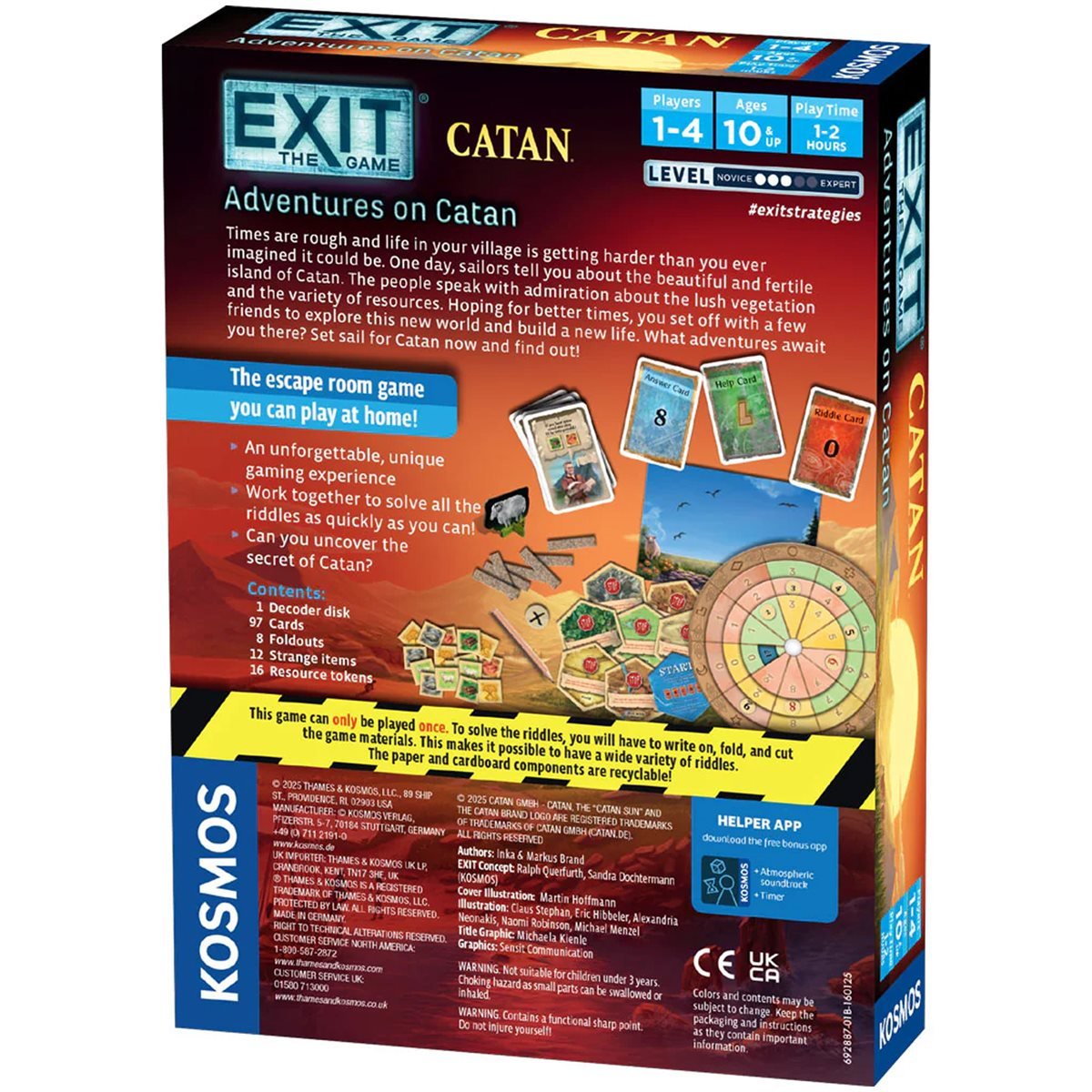 EXIT - Adventures on CATAN (EN) - GamesLand Canada
