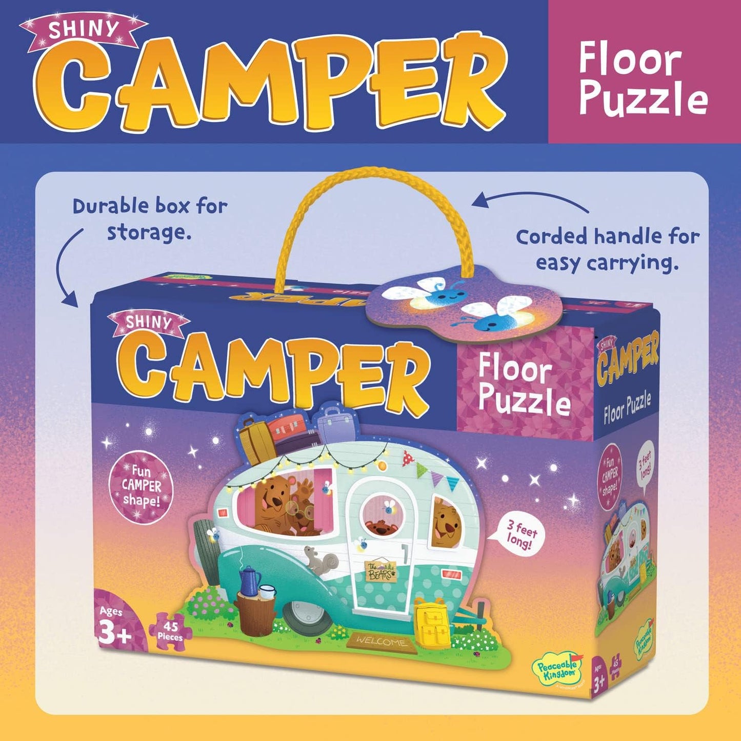 FLOOR PUZZLE CAMPER - GamesLand Canada