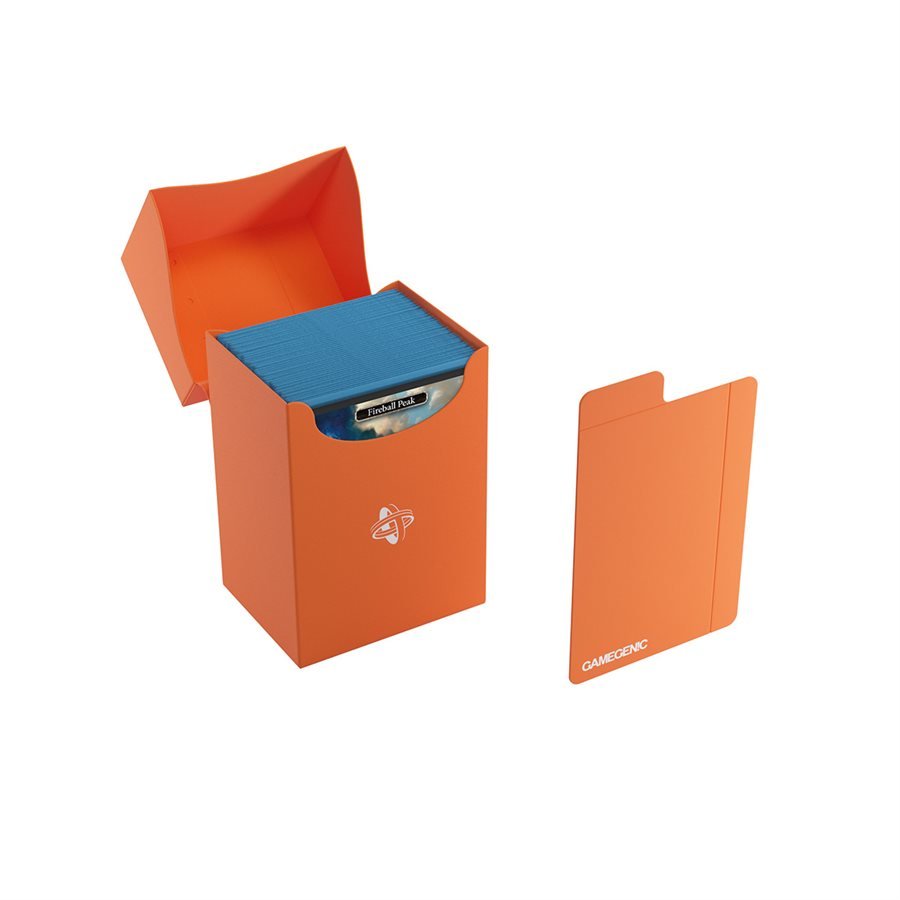Gamegenic Deck Box: Deck Holder: Orange (80 ct) - GamesLand Canada