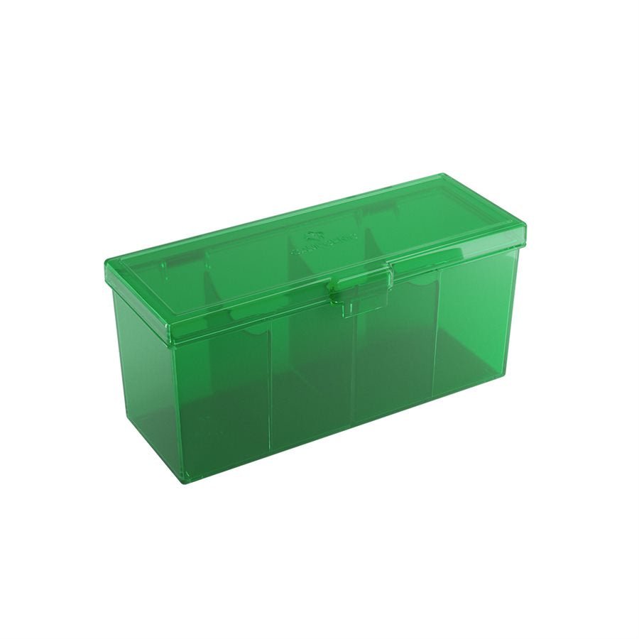Gamegenic Deck Box: Fourtress: Green (320 ct) - GamesLand Canada