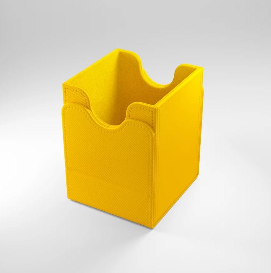 Gamegenic Deck Box: Squire XL: Yellow (100 ct) - GamesLand Canada