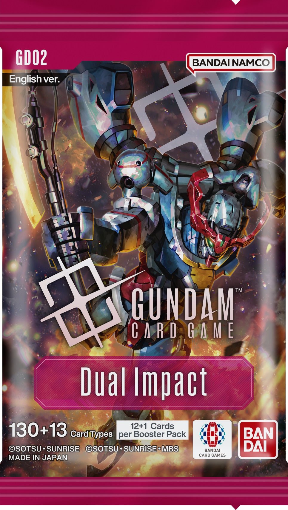 GUNDAM CG GD - 02 DUAL IMPACT BOOSTER BOX - GamesLand Canada