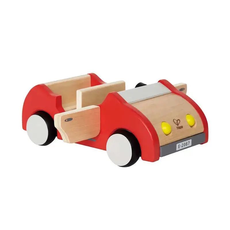 Hape Wooden Doll House Furniture Family Car - GamesLand Canada