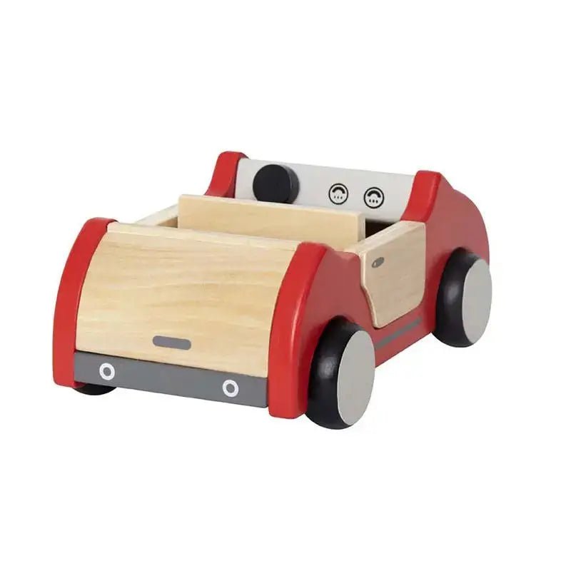 Hape Wooden Doll House Furniture Family Car - GamesLand Canada