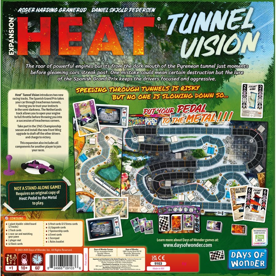 Heat - Pedal to the Metal: Tunnel Vision - GamesLand Canada