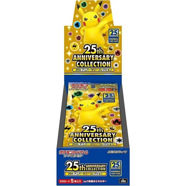 Japanese Pokémon TCG – 25th Anniversary Collection Booster Box - GamesLand Canada