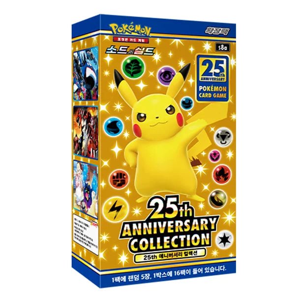 Japanese Pokémon TCG – 25th Anniversary Collection Booster Box - GamesLand Canada