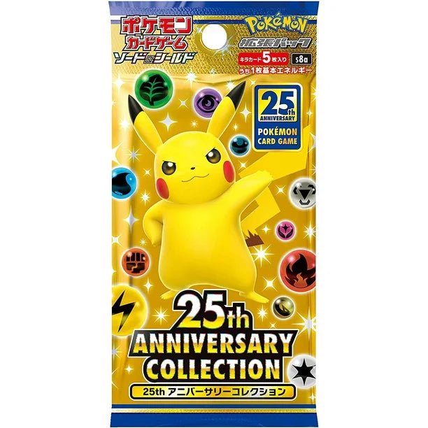 Japanese Pokémon TCG – 25th Anniversary Collection Booster Box - GamesLand Canada