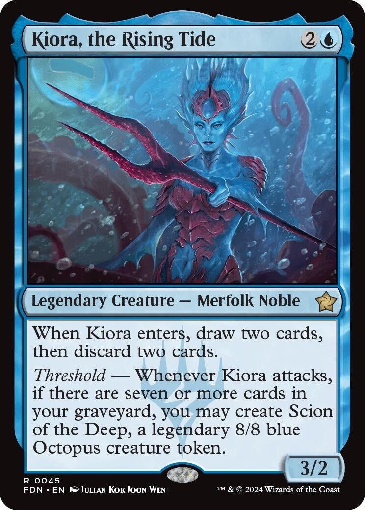 Kiora, the Rising Tide (45) (FDN) - GamesLand Canada