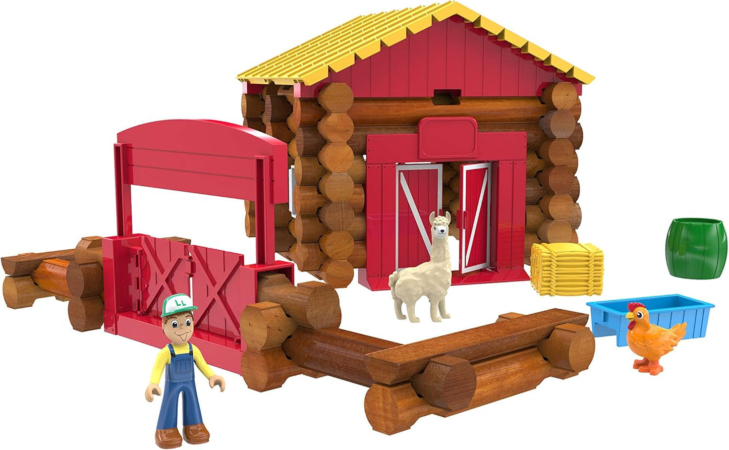 LINCOLN LOGS - 102PC FUN ON THE FARM - GamesLand Canada