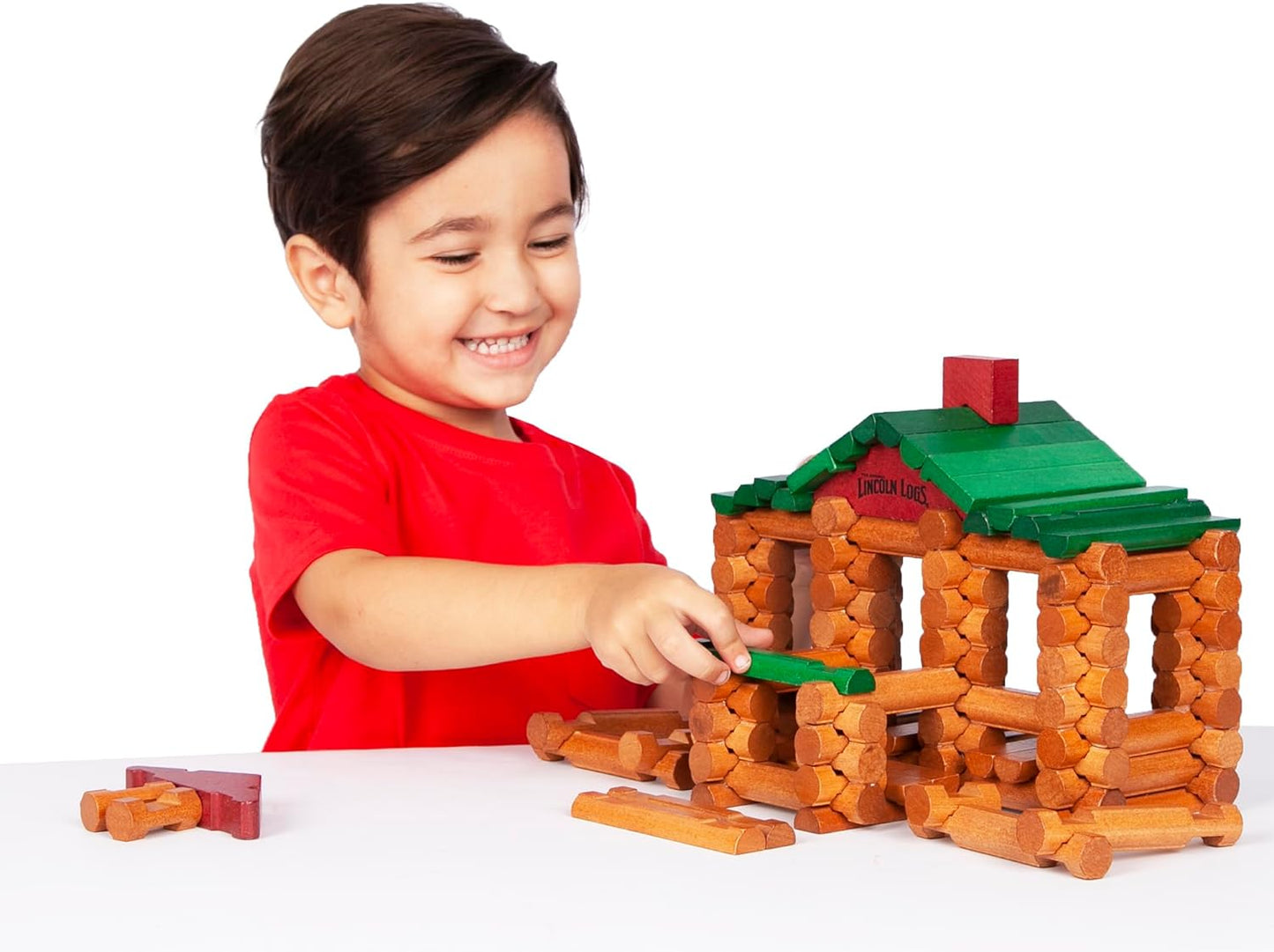 LINCOLN LOGS - 111PC 100TH ANNIVERSARY TIN - GamesLand Canada
