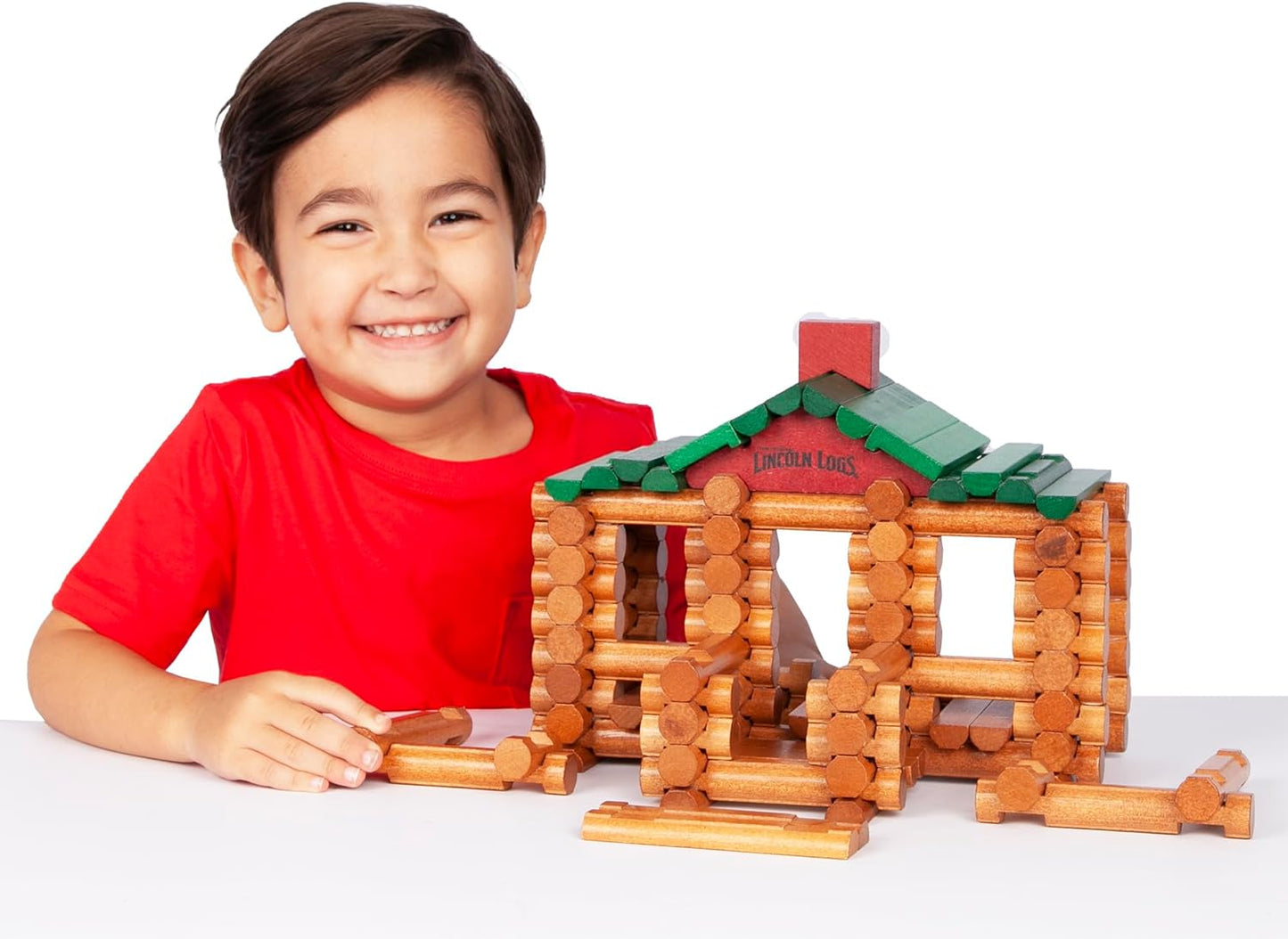 LINCOLN LOGS - 111PC 100TH ANNIVERSARY TIN - GamesLand Canada