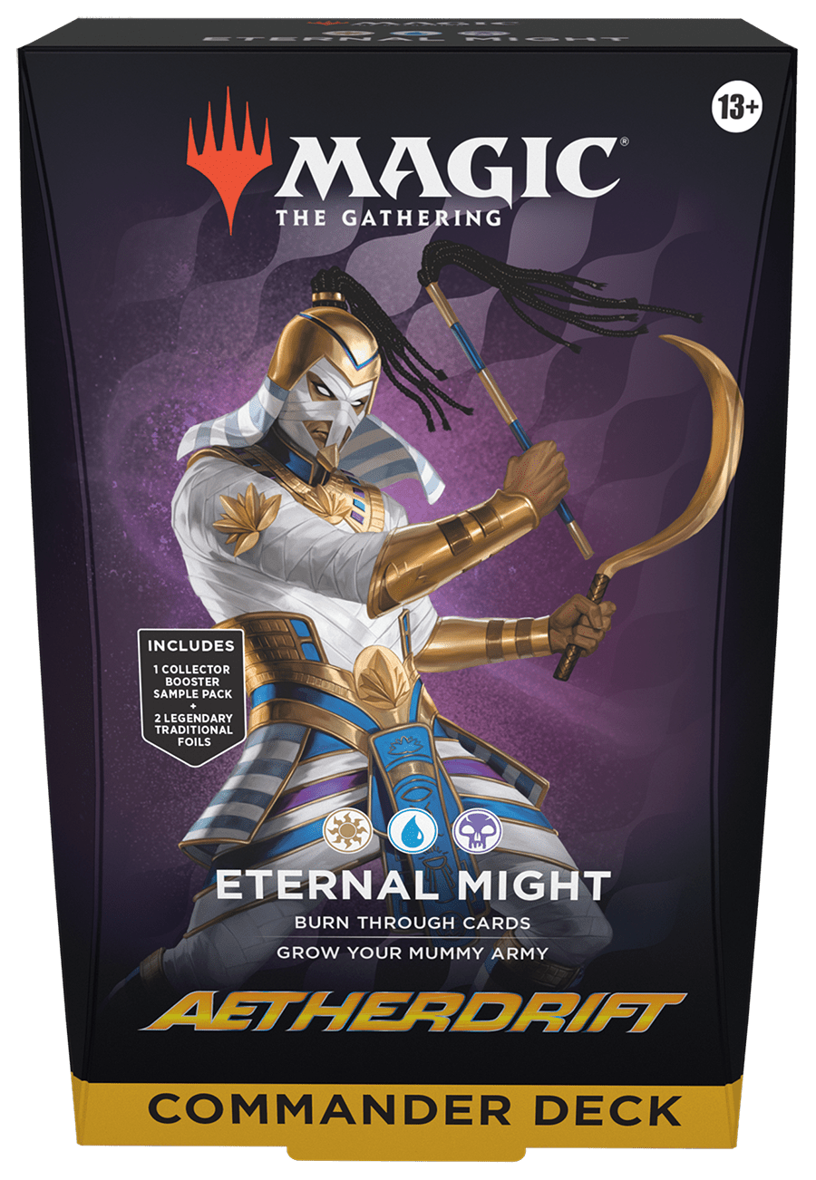 Magic: The Gathering Aetherdrift Commander Deck - Eternal Might - GamesLand Canada
