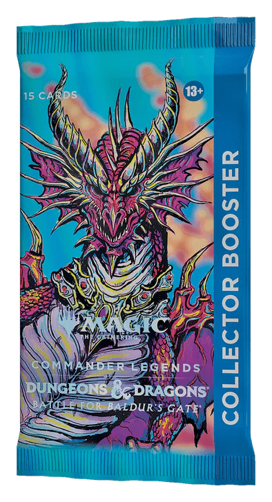 MAGIC: THE GATHERING COMMANDER LEGENDS BALDURS COLLECTOR BOOSTER PACK - GamesLand Canada