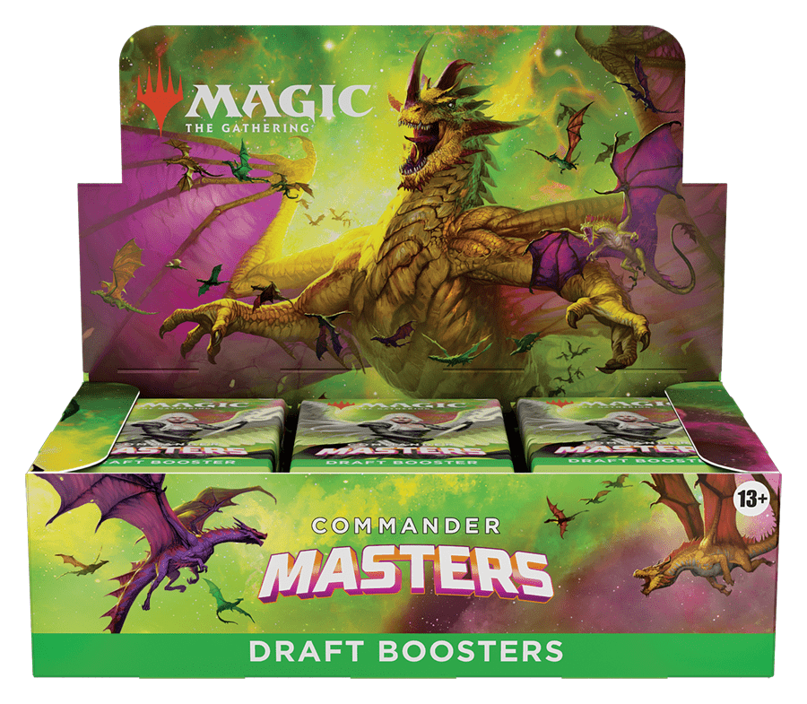 MAGIC: THE GATHERING COMMANDER MASTERS DRAFT BOOSTER PACK - GamesLand Canada