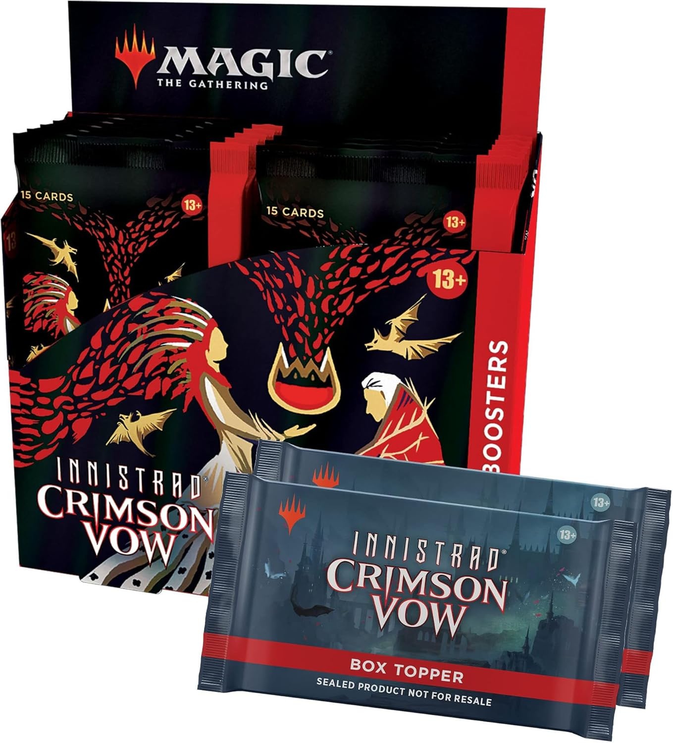MAGIC: THE GATHERING INNISTRAD CRIMSON VOW COLLECTOR BOOSTER BOX - GamesLand Canada