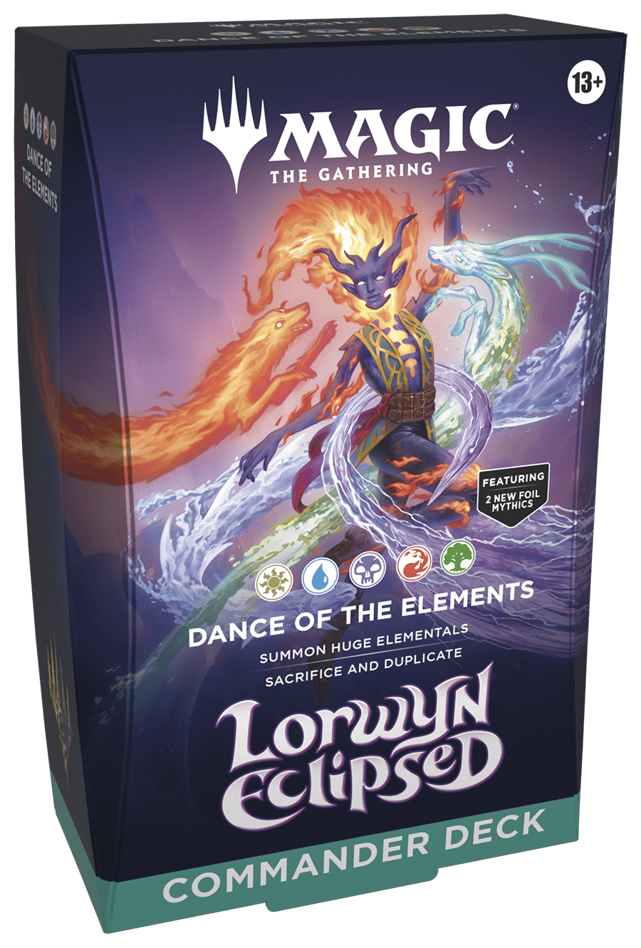 MAGIC THE GATHERING LORWYN ECLIPSED - COMMANDER DECK - DANCE OF THE ELEMENTS - GamesLand Canada