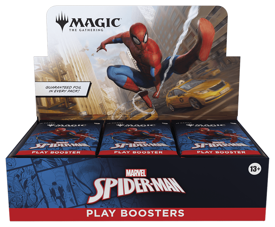 MAGIC THE GATHERING: MARVEL'S SPIDER - MAN PLAY BOOSTER BOX (PRE - ORDER) - GamesLand Canada