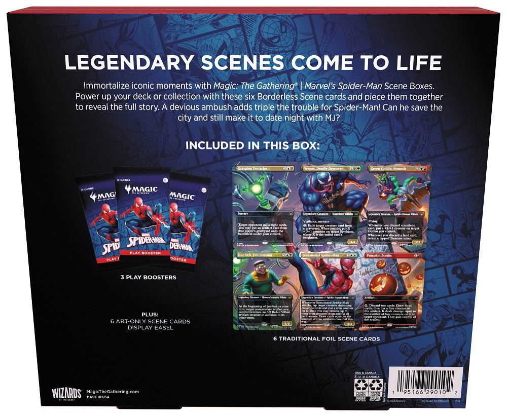 MAGIC THE GATHERING: MARVEL'S SPIDER - MAN SCENE BOX (PRE - ORDER) - GamesLand Canada