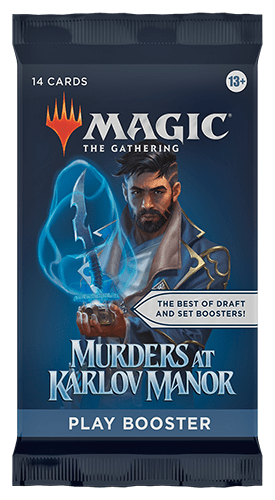 MAGIC: THE GATHERING MURDERS AT KARLOV MANOR PLAY BOOSTER PACK (1 RANDOM PACK) - GamesLand Canada
