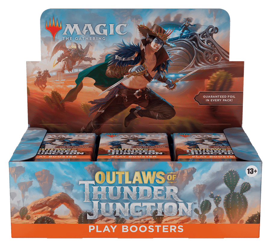 MAGIC: THE GATHERING OUTLAWS OF THUNDER JUNCTION PLAY BOOSTER PACK (1 RANDOM PACK) - GamesLand Canada
