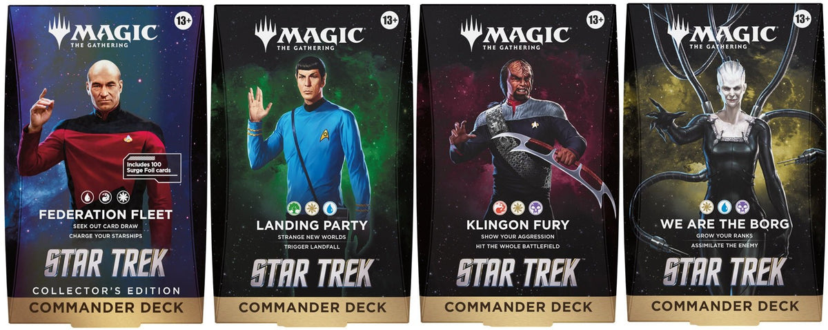 MAGIC THE GATHERING STAR TREK COMMANDER PRECON - WE ARE THE BORG (PRE-ORDER) - GamesLand Canada