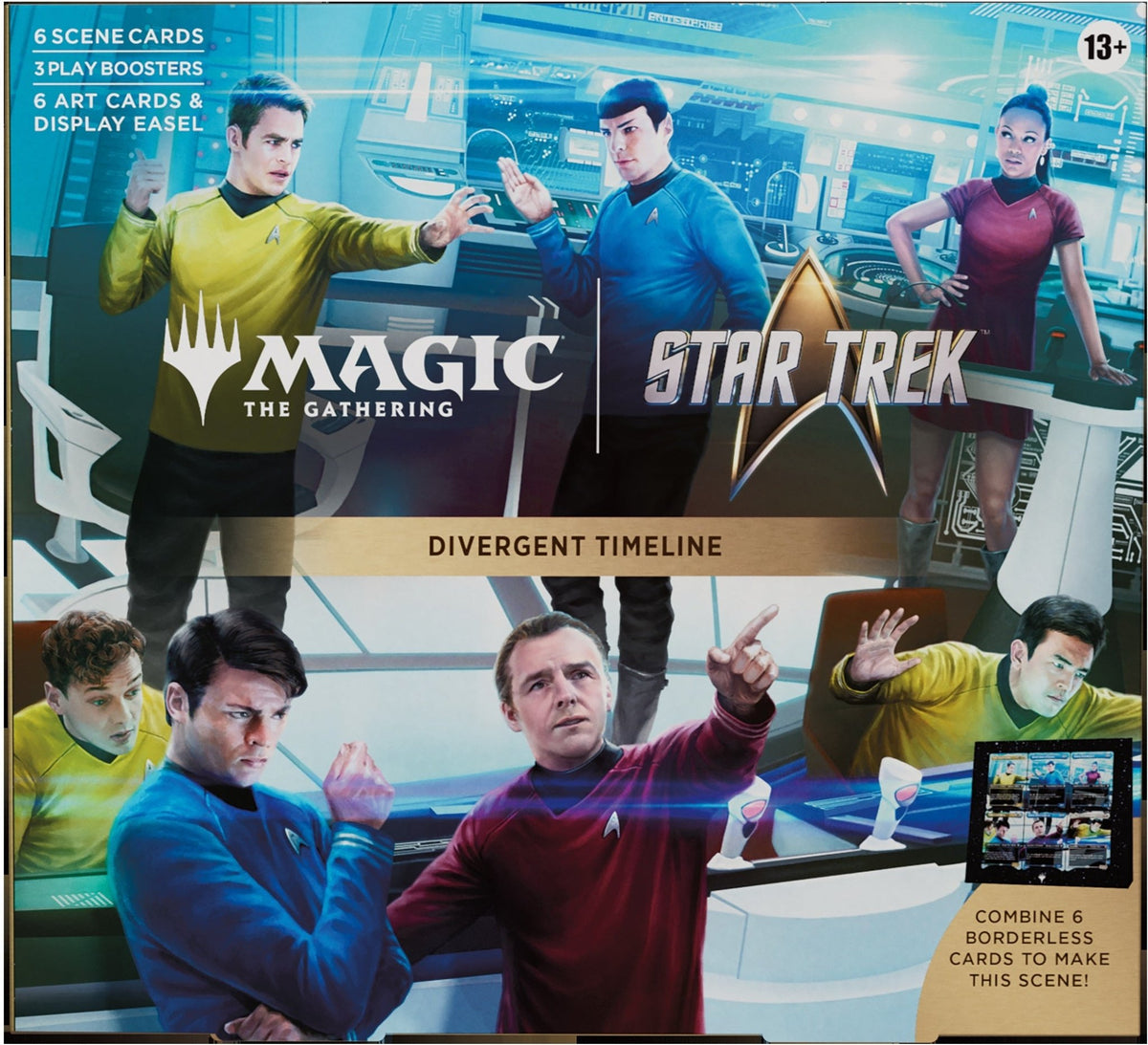 MAGIC THE GATHERING STAR TREK SCENE BOX - DIVERGENT TIMELINE (PRE-ORDER) - GamesLand Canada