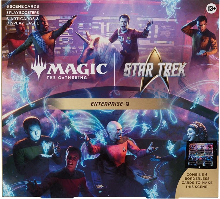 MAGIC THE GATHERING STAR TREK SCENE BOX - ENTERPRISE Q (PRE-ORDER) - GamesLand Canada
