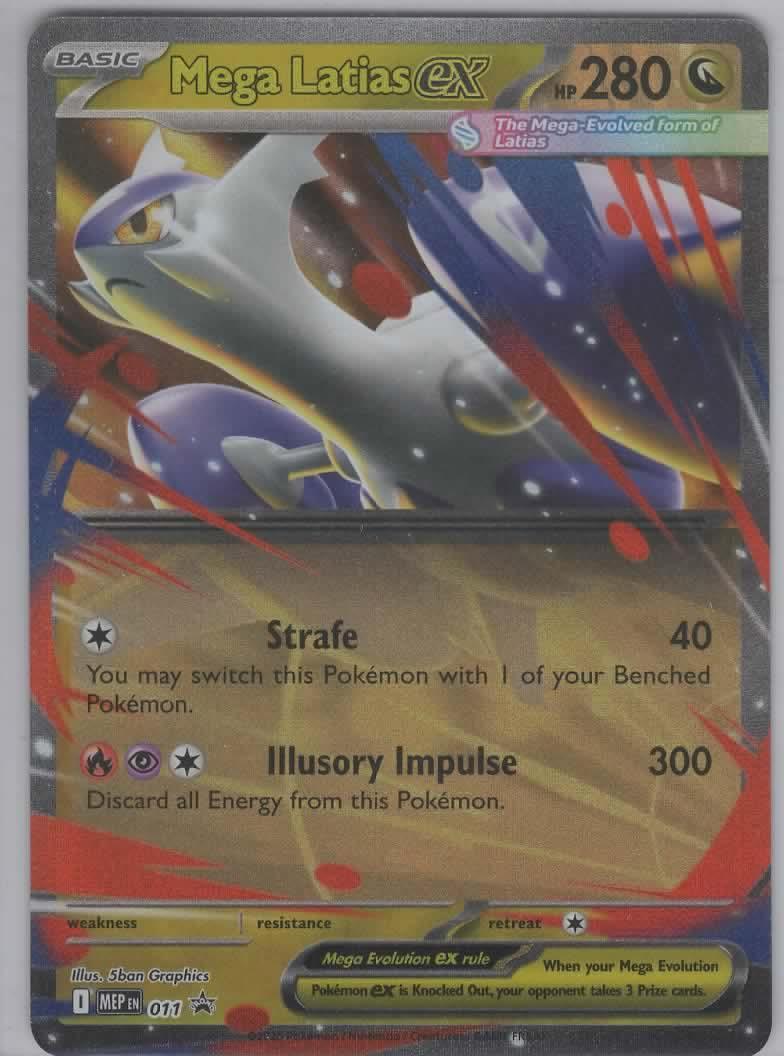 mega latias pokemon card Mega Latias ex #011 (MEP) – GamesLand Canada
