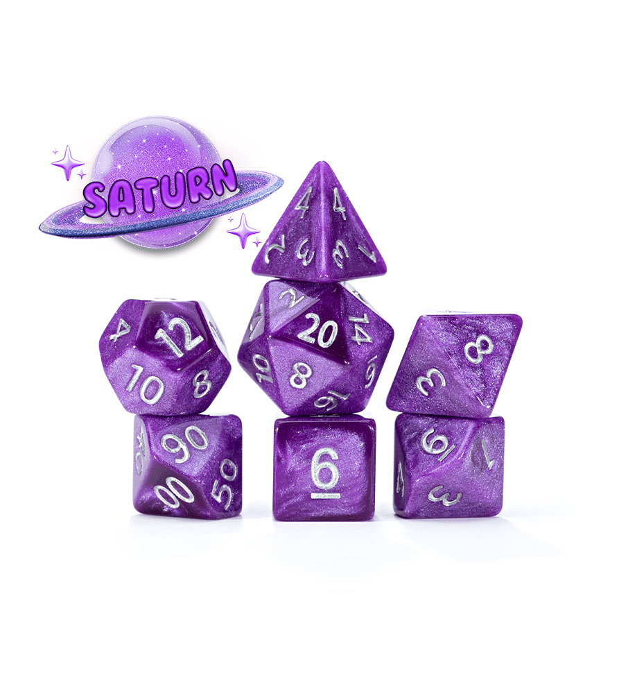 MERCURIAL DICE - SATURN - GamesLand Canada
