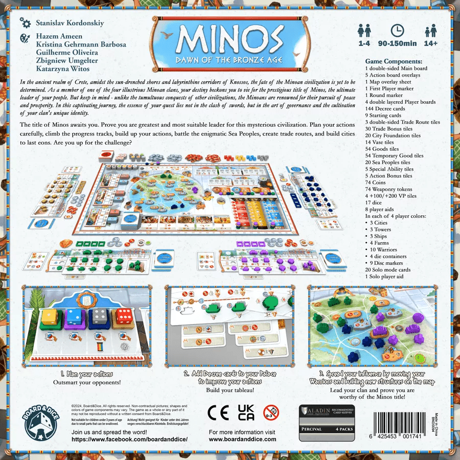 MINOS DAWN OF THE BRONZE AGE - GamesLand Canada