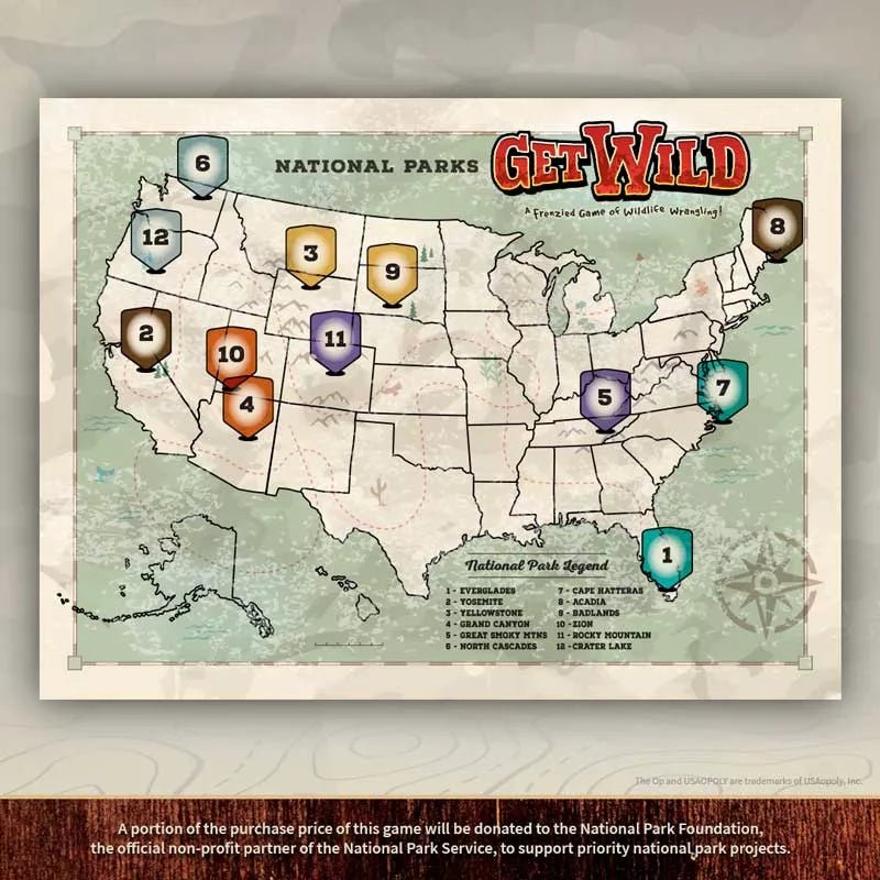 NATIONAL PARKS GET WILD GAME - GamesLand Canada