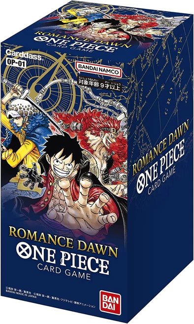 One Piece Card Game OP - 01 Romance Dawn Booster Box (Japanese) - GamesLand Canada