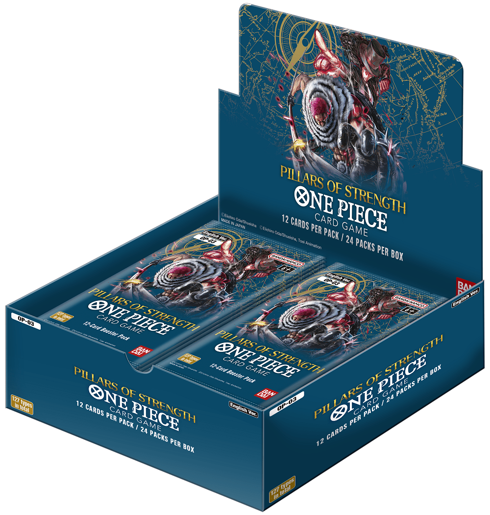 ONE PIECE CARD GAME OP - 03 PILLARS OF STRENGTH BOOSTER BOX - GamesLand Canada