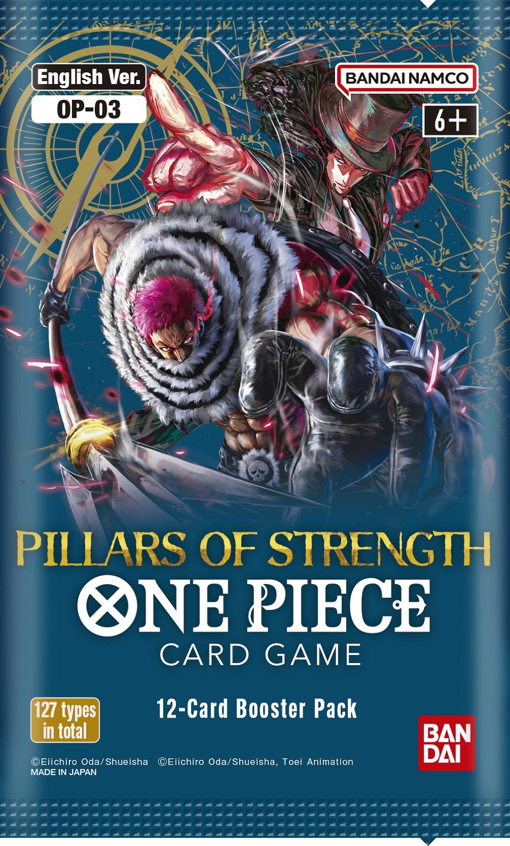 ONE PIECE CARD GAME OP-03 PILLARS OF STRENGTH BOOSTER PACK – GamesLand Canada