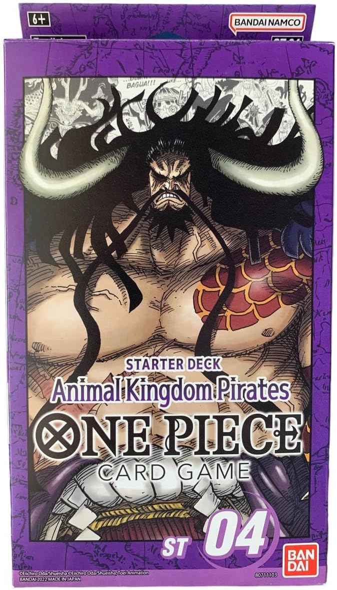 ONE PIECE CARD GAME ST04 STARTER DECK ANIMAL KINGDOM (random pack) GamesLand Canada ONE PIECE CARD GAME ST04 STARTER DECK ANIMAL KINGDOM (random pack) GamesLand Canada
