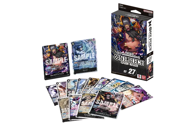 ONE PIECE CARD GAME STARTER DECK - BLACK Marshall.D.Teach - ST27 - GamesLand Canada